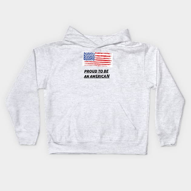 funny 4th of july Kids Hoodie by Souna's Store